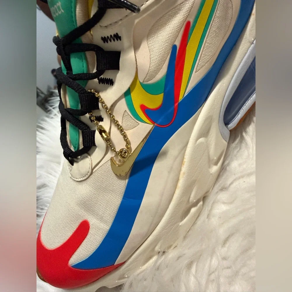 Nike Air Max 270 React Legend of Her Women’s Size 7 Multicolor Sneakers